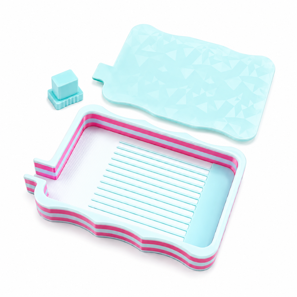 Diamond Painting Schiffchen - Aqua Prism