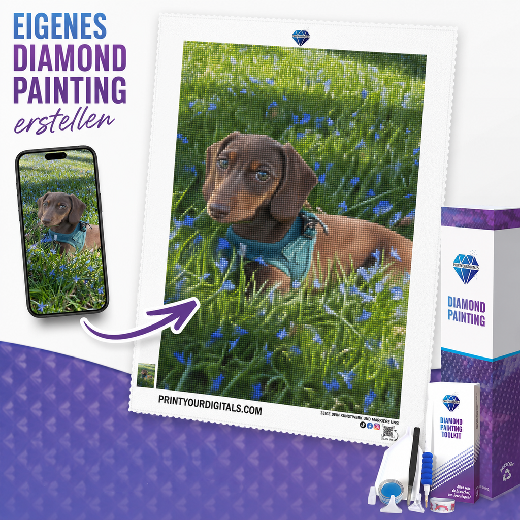 Diamond Painting - Dein eigenes Bild