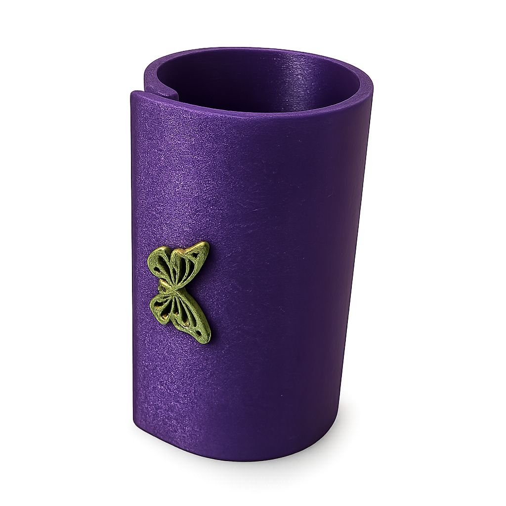 Diamond Painting - Leinwand Roller Schmetterling (Lila)