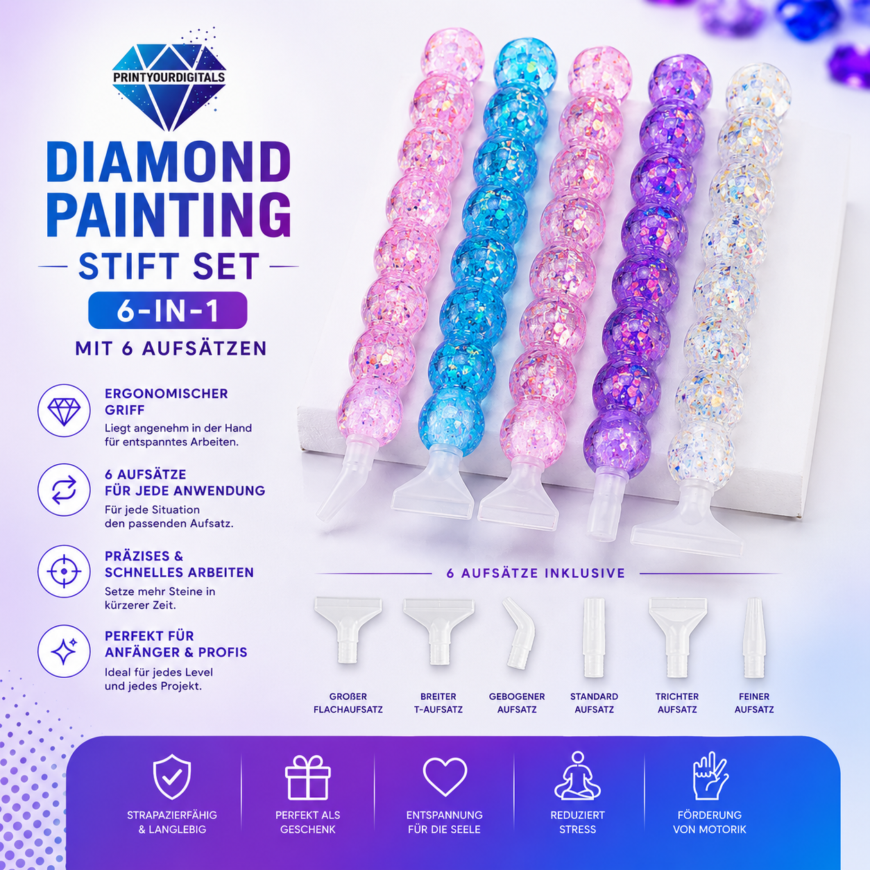 Diamond Painting Pen - Aurora Wave