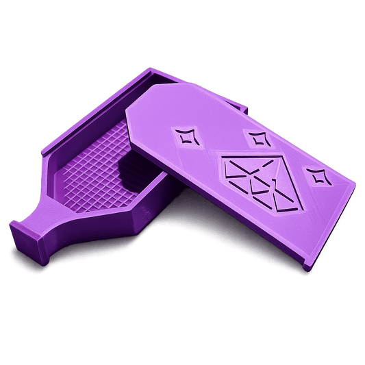Diamond Painting Schiffchen - Matt Purple