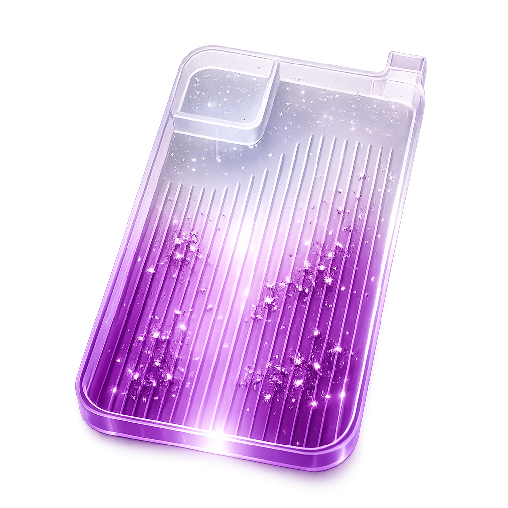 Diamond Painting Schiffchen - Amethyst Frost