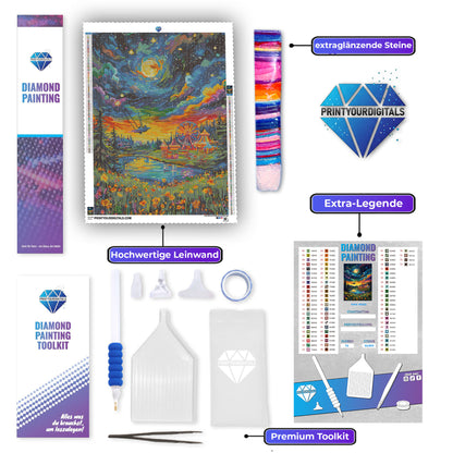Diamond Painting – Farbenzirkus