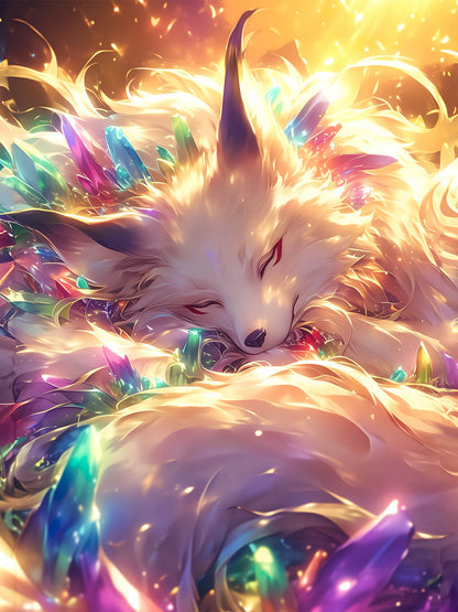 Diamond Painting - Fuchs Luna