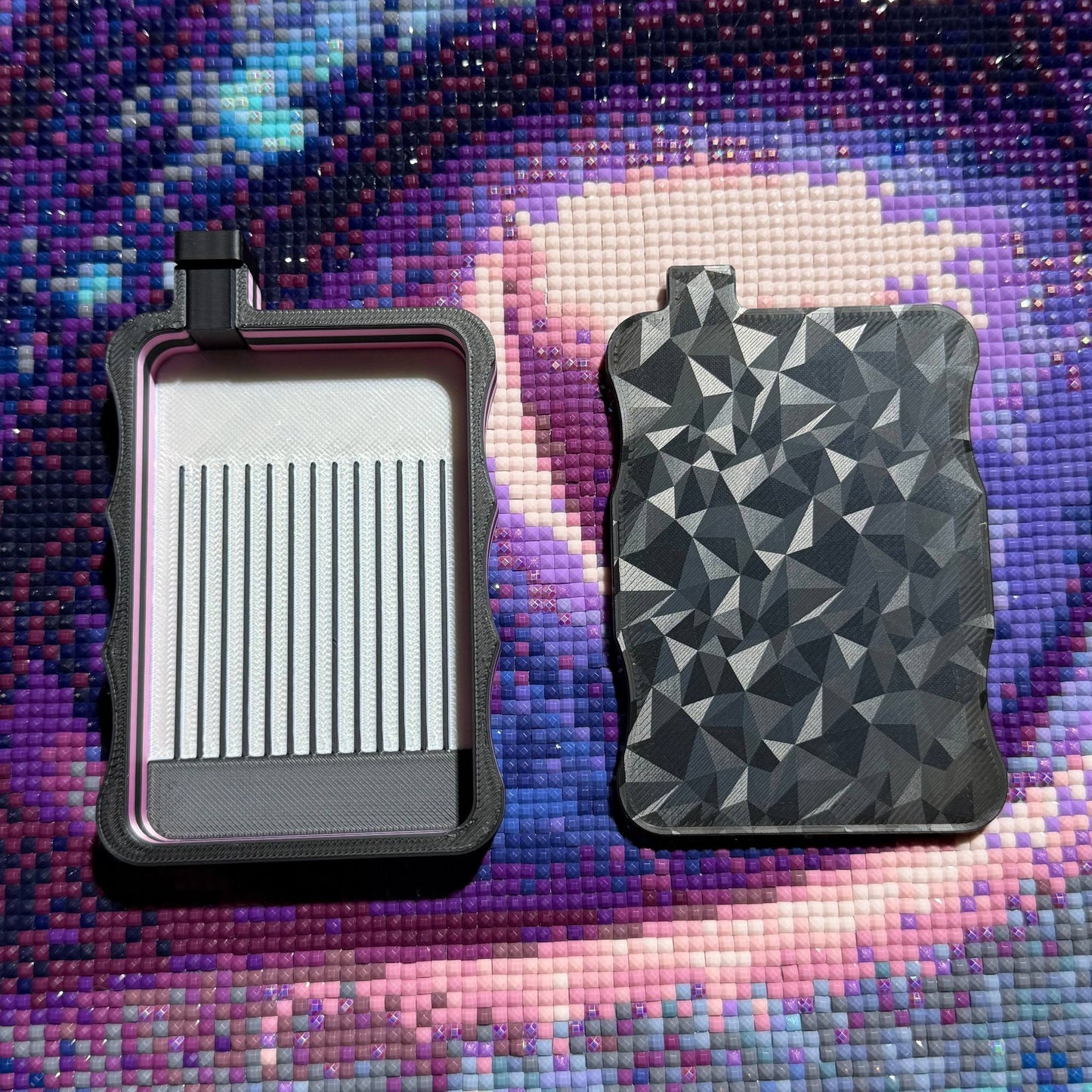 Diamond Painting Schiffchen - Rosa Carbon