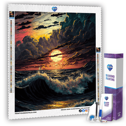 Diamond Painting - Sonnenuntergang