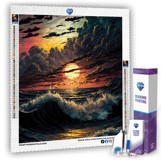 Diamond Painting - Sonnenuntergang