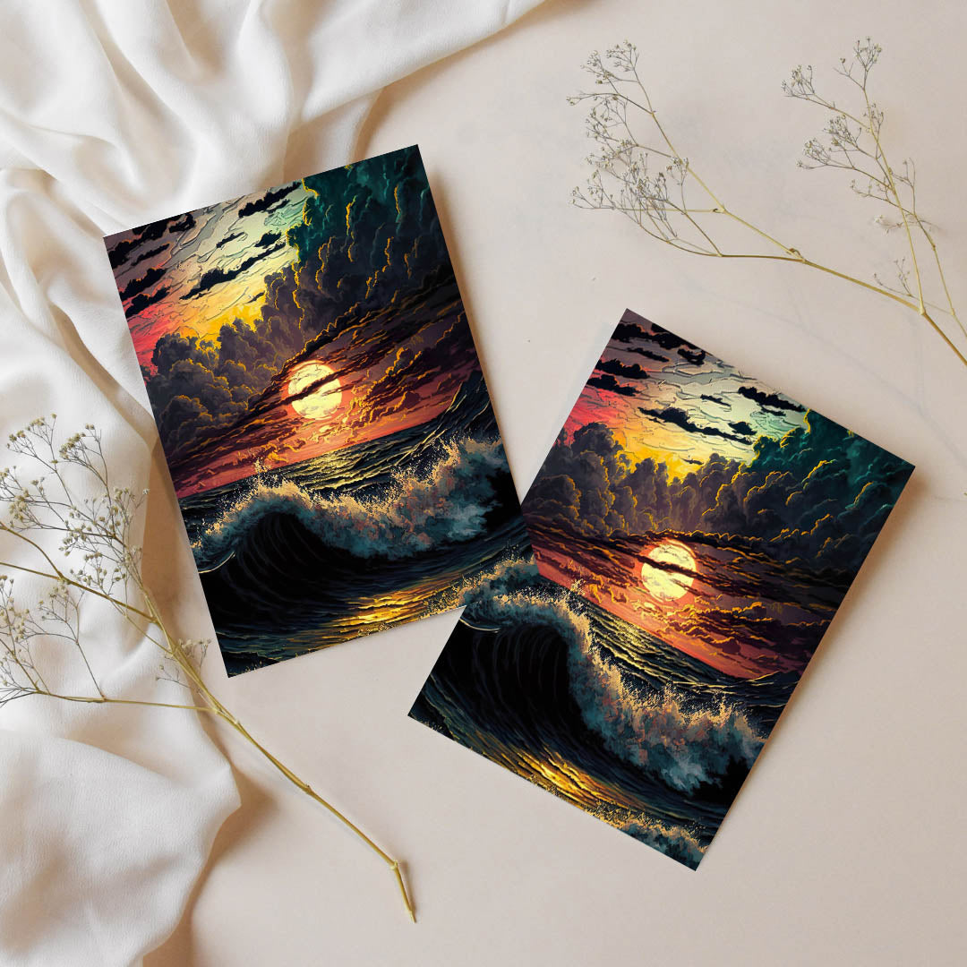 Sticker – Sonnenuntergang