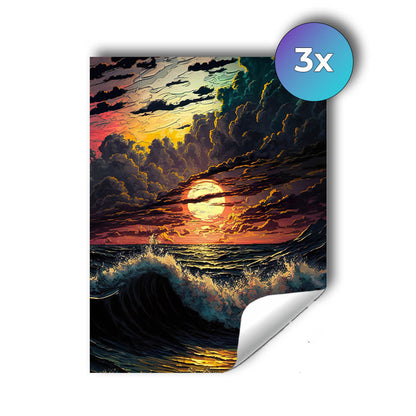 Sticker – Sonnenuntergang