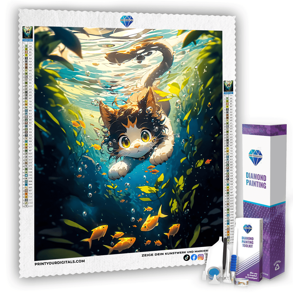 Diamond Painting - Unterwasserabenteuer