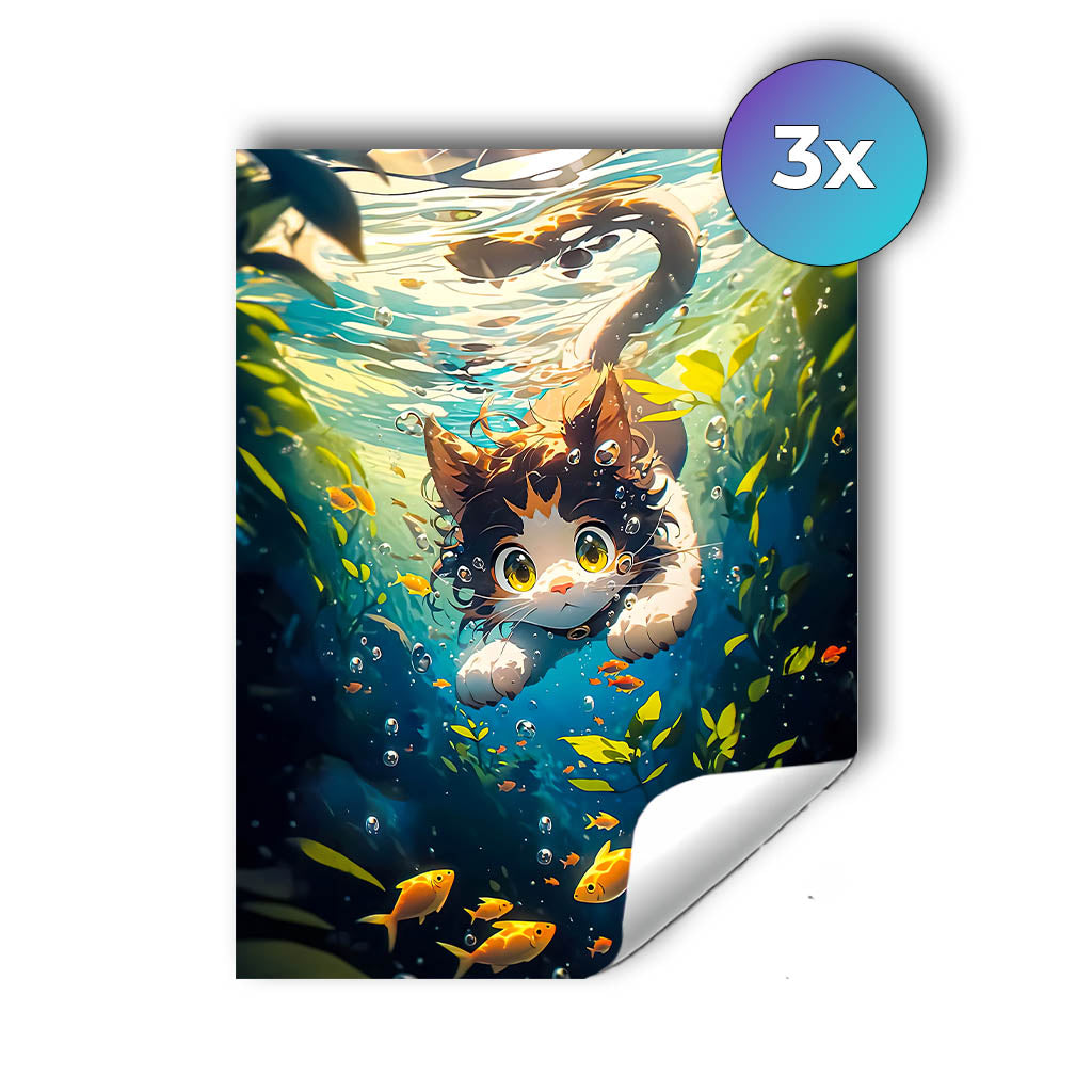 Sticker – Unterwasserabenteuer