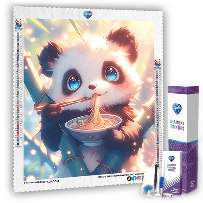 Diamond Painting - Glücks-Panda