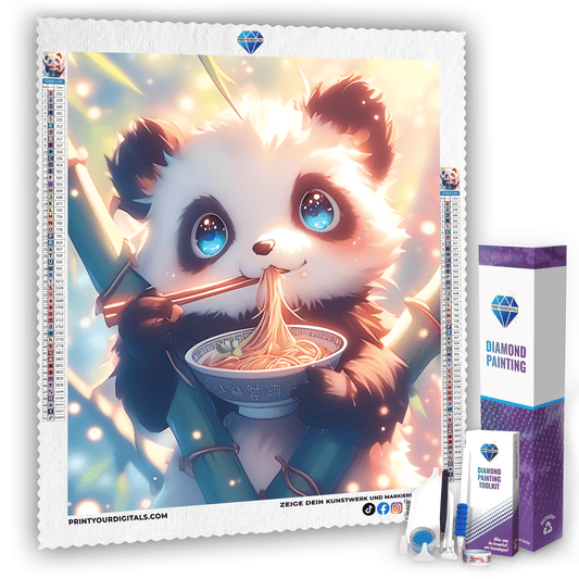 Diamond Painting - Glücks-Panda