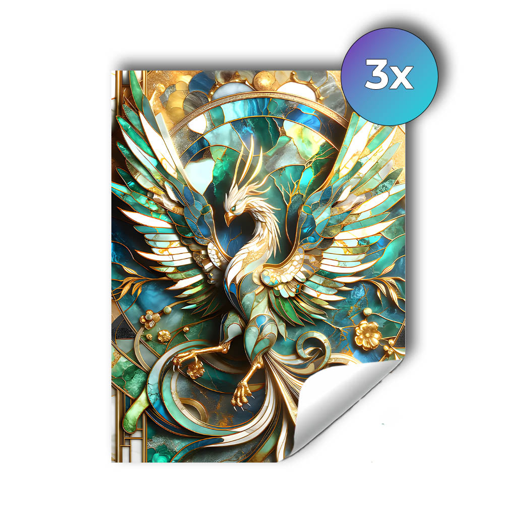 Sticker – Smaragdphoenix