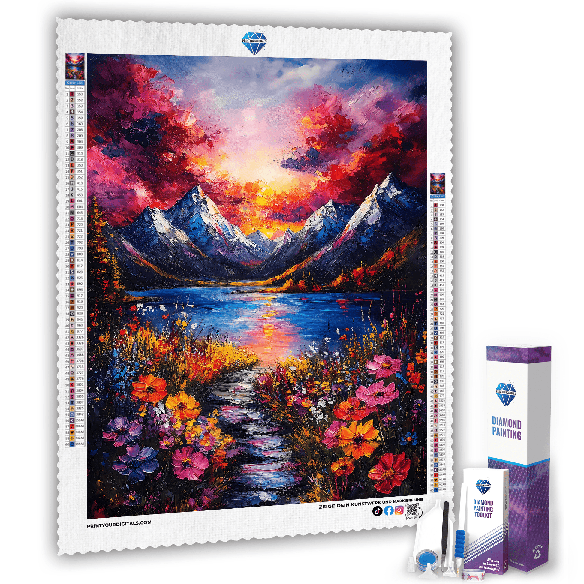 Diamond Painting - Pfad ins Farbparadies