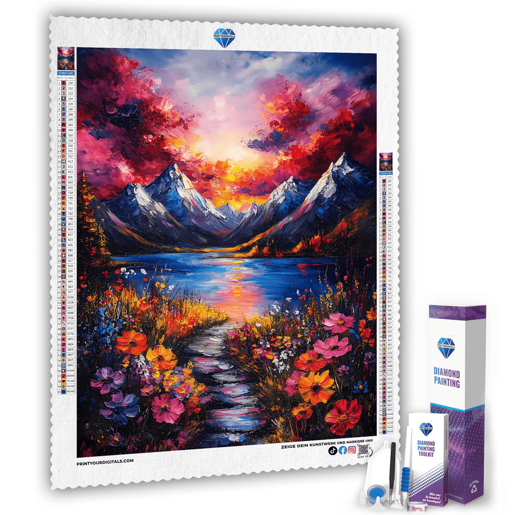 Diamond Painting - Pfad ins Farbparadies