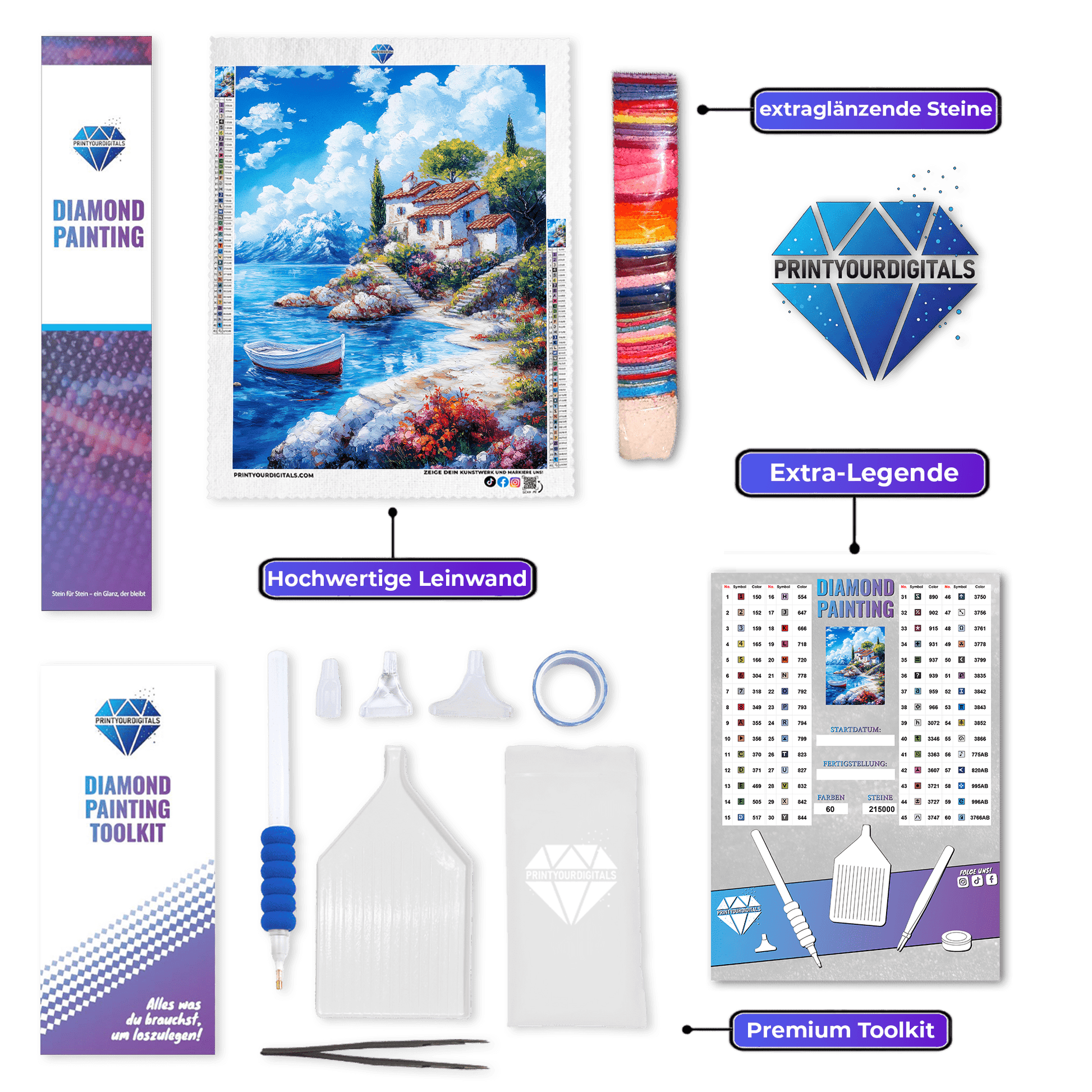 Diamond Painting - Küstentraum