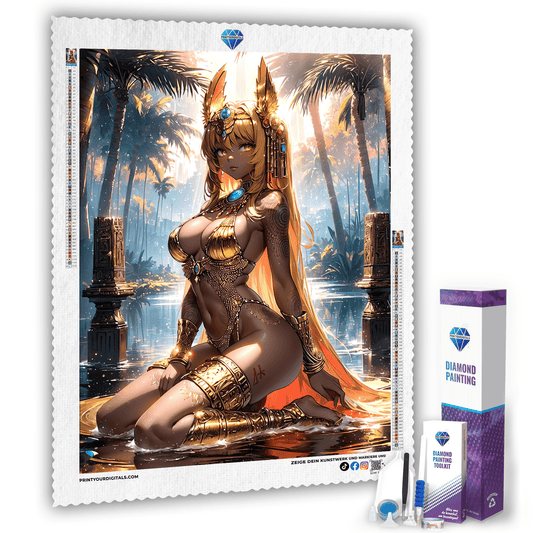Diamond Painting - Göttin des Nils