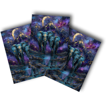 Sticker – Sternen Elefanten