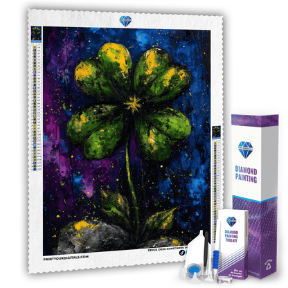 Diamond Painting - Glückskleeblatt