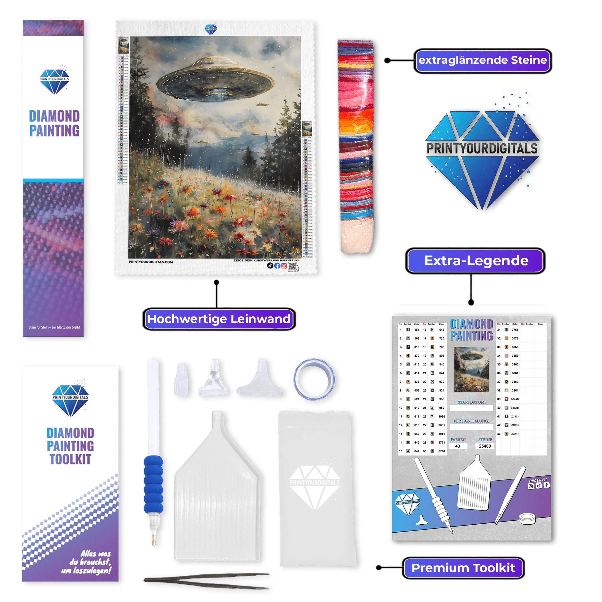 Diamond Painting - Invasion