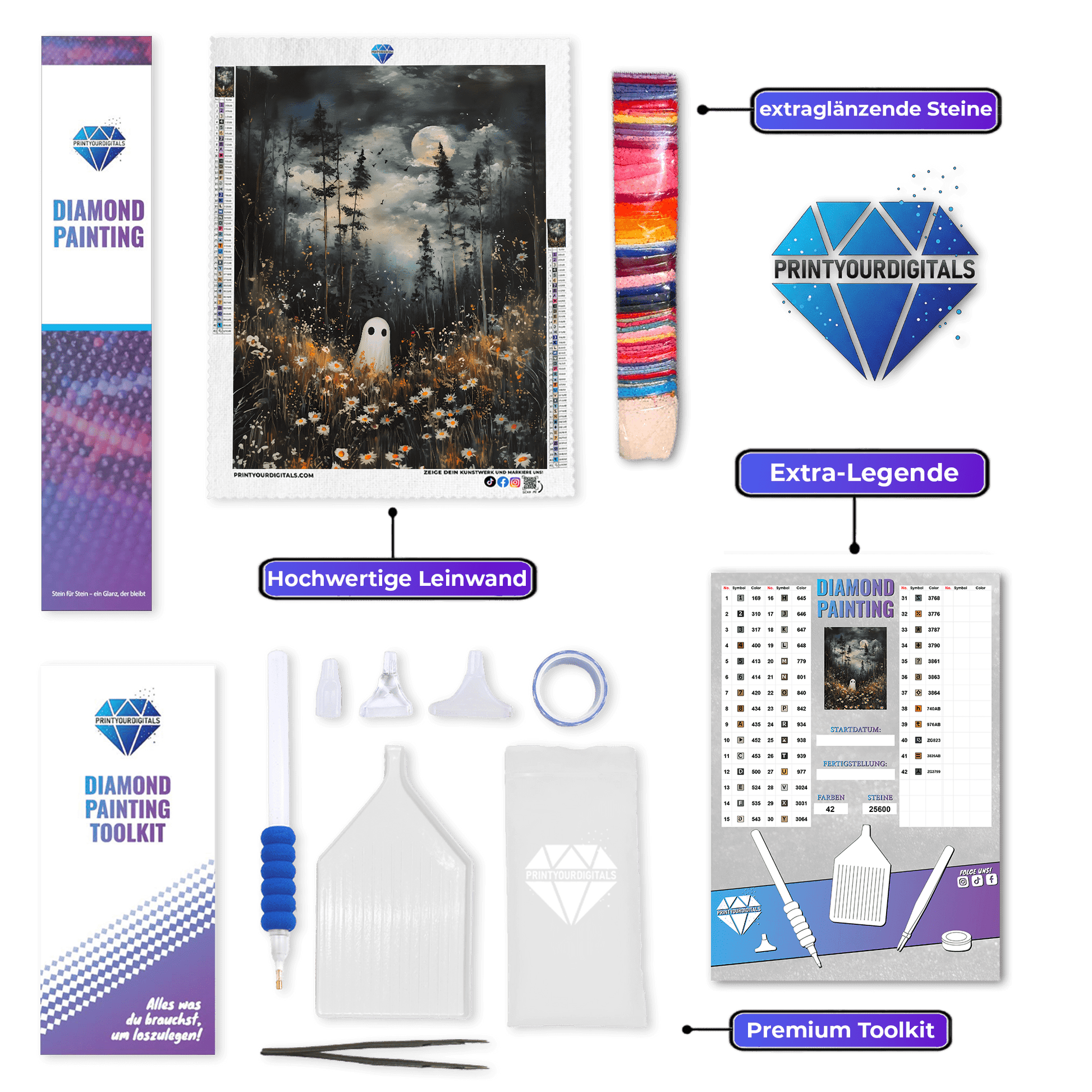 Diamond Painting - Geisterstunde