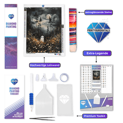 Diamond Painting - Geisterstunde