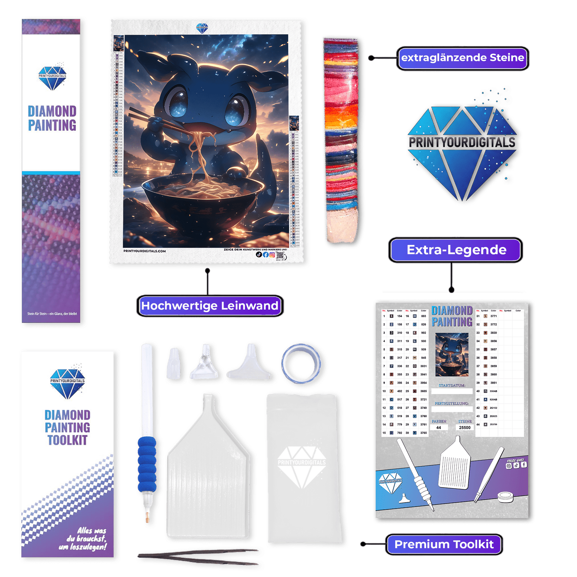 Diamond Painting - Ramendrachen