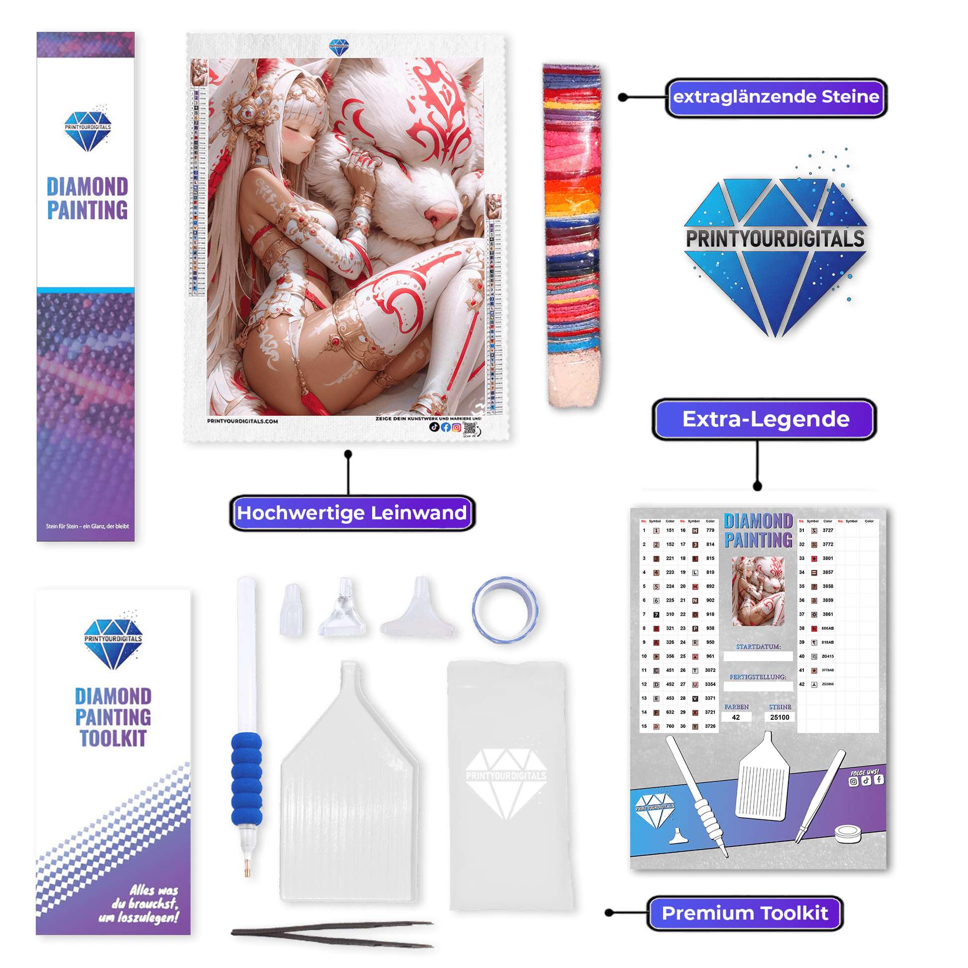 Diamond Painting - Magischer Pakt