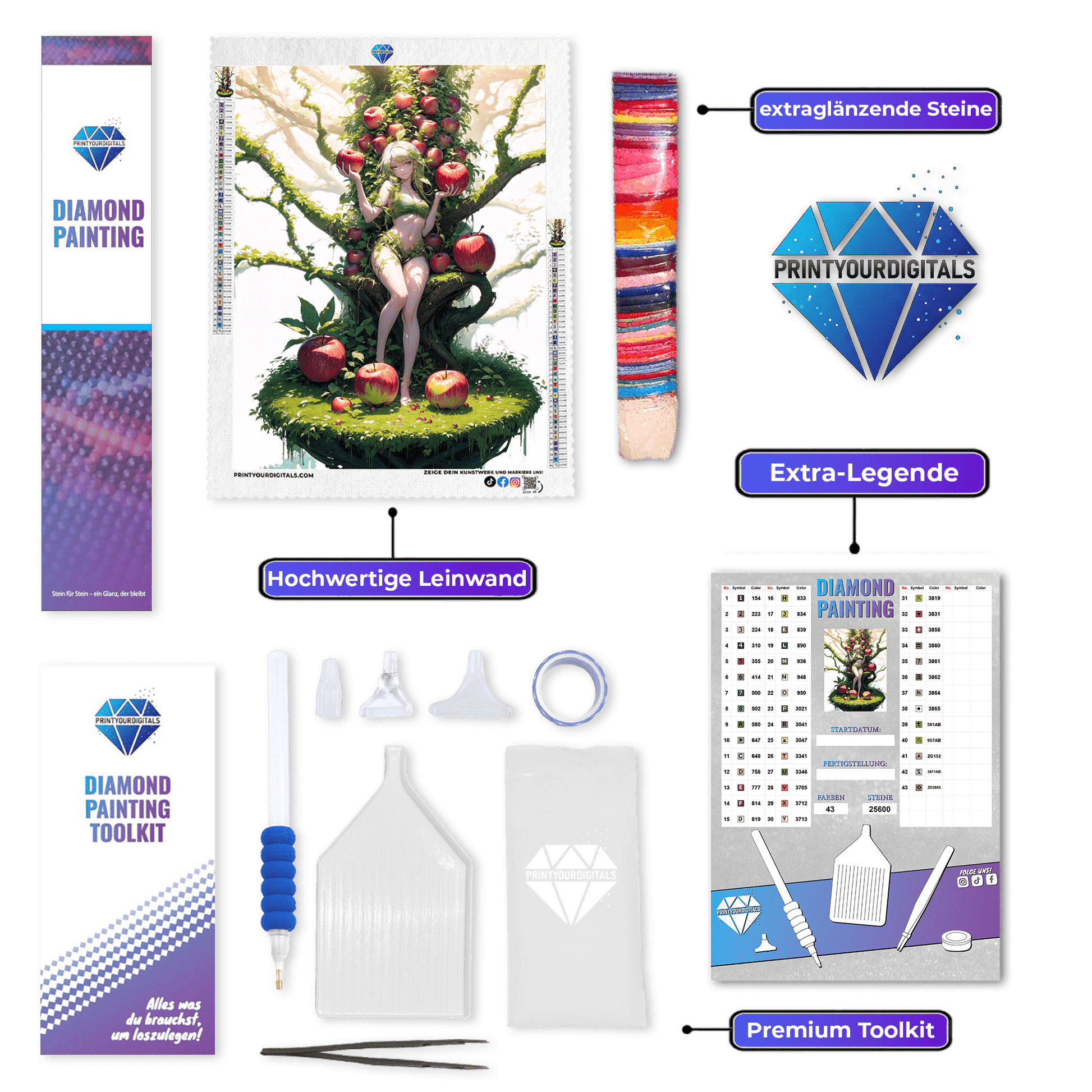 Diamond Painting - Mutter Natur