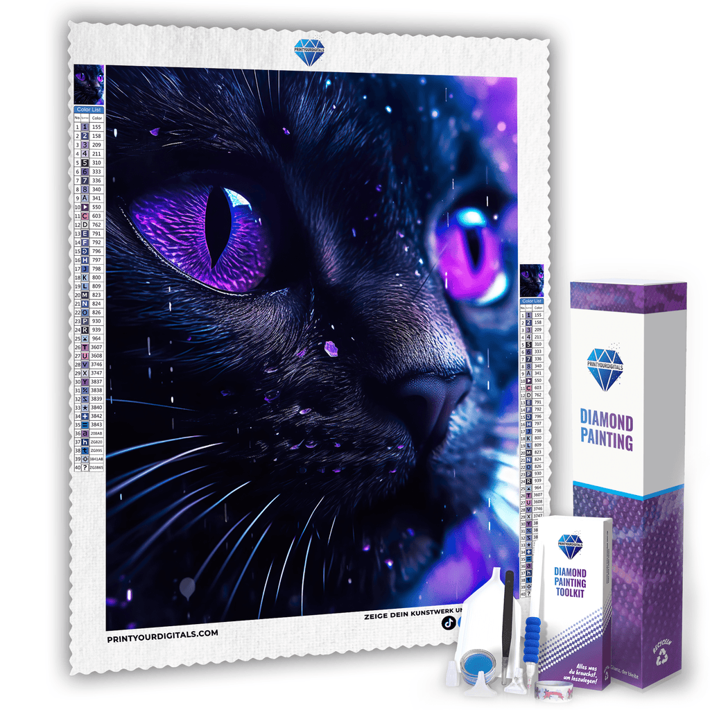 Diamond Painting - Indigokatze