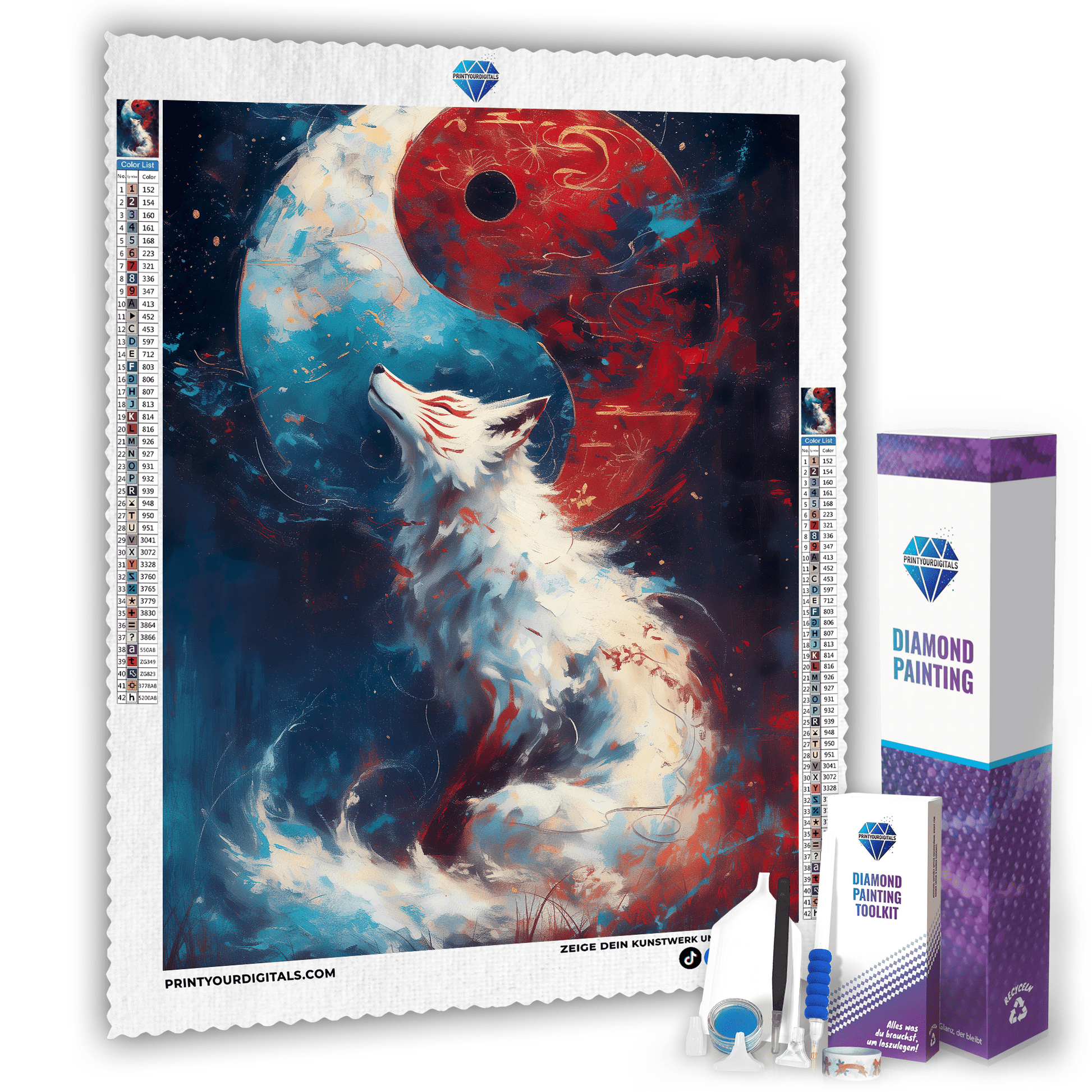 Diamond Painting - Spiritueller Fuchs