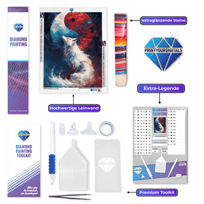 Diamond Painting - Spiritueller Fuchs