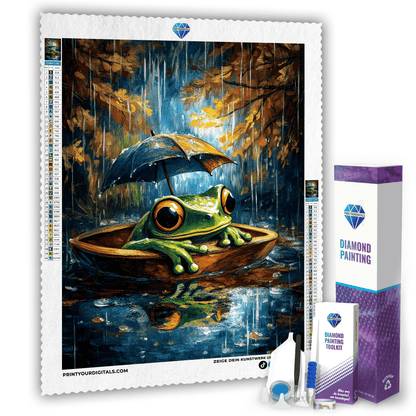 Diamond Painting - Frosch Ahoi