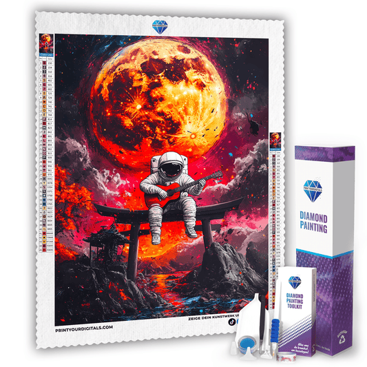 Diamond Painting - Torii Gate Astronaut