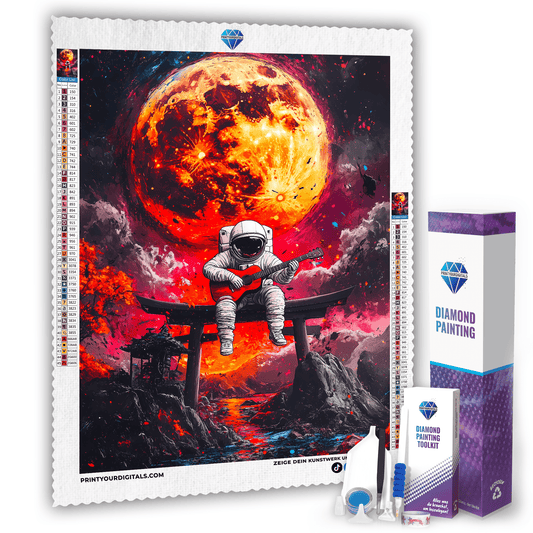 Diamond Painting - Torii Gate Astronaut