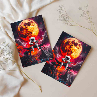 Sticker – Torii Gate Astronaut