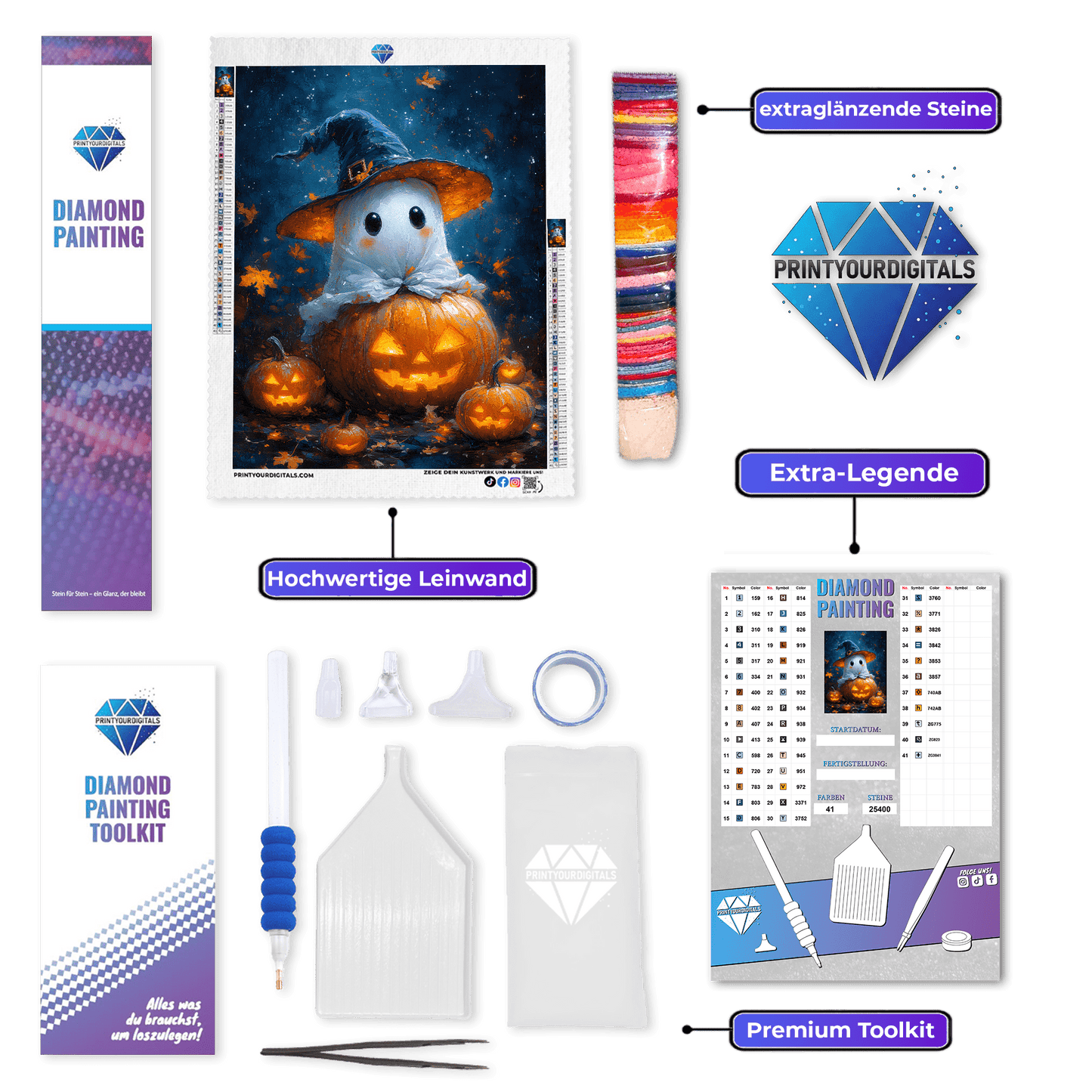 Diamond Painting - Happy Halloween