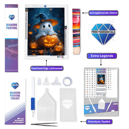 Diamond Painting - Happy Halloween