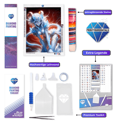 Diamond Painting - Frostdämonin