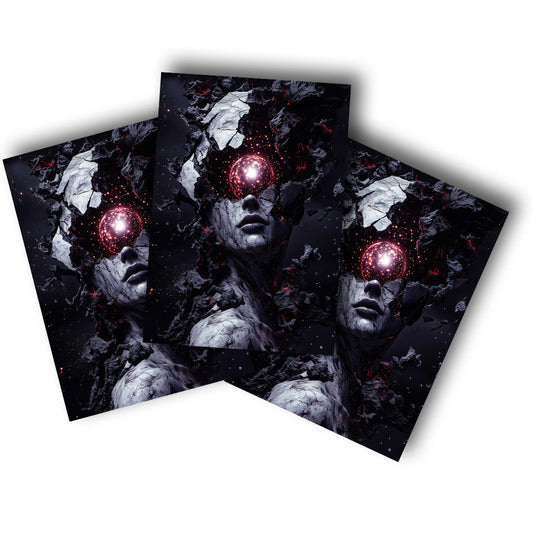 Sticker – Universum im Kopf