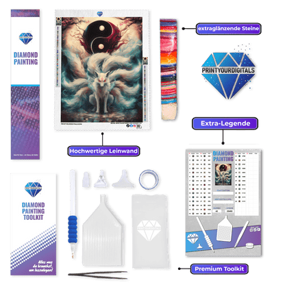 Diamond Painting - Geist des Gleichgewichts