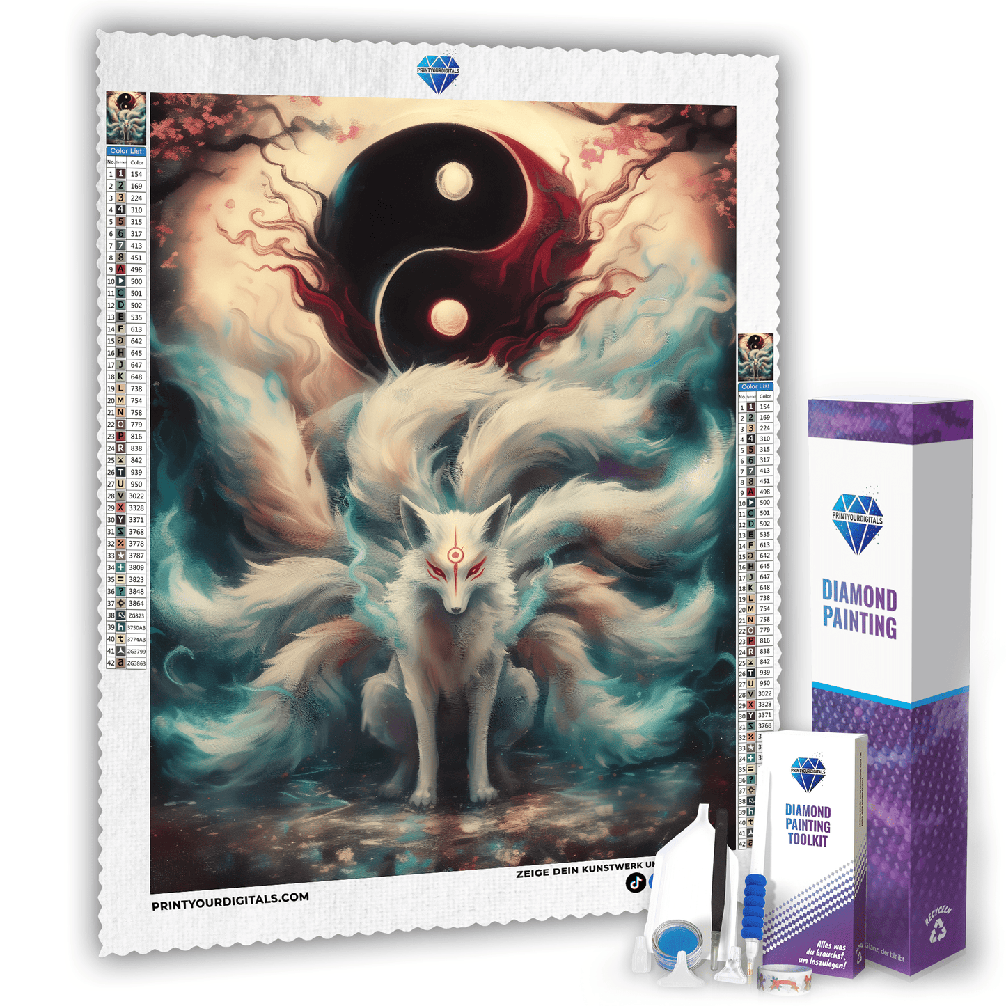 Diamond Painting - Geist des Gleichgewichts