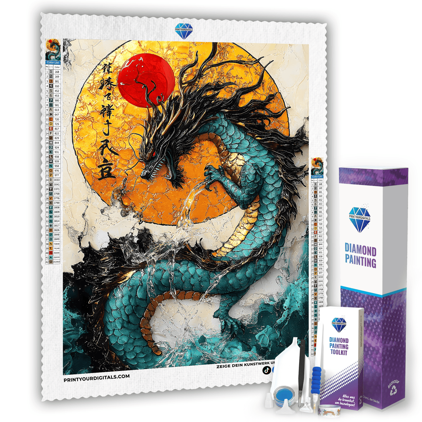 Diamond Painting - Atem des Himmels