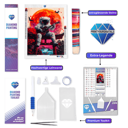 Diamond Painting - Lunar Groove