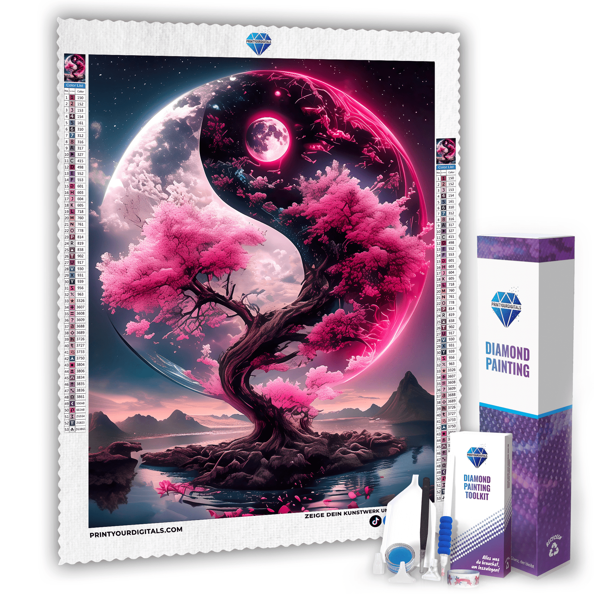 Diamond Painting - Kosmische Harmonie