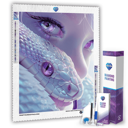 Diamond Painting - Gift & Glanz 100% AB-Steine