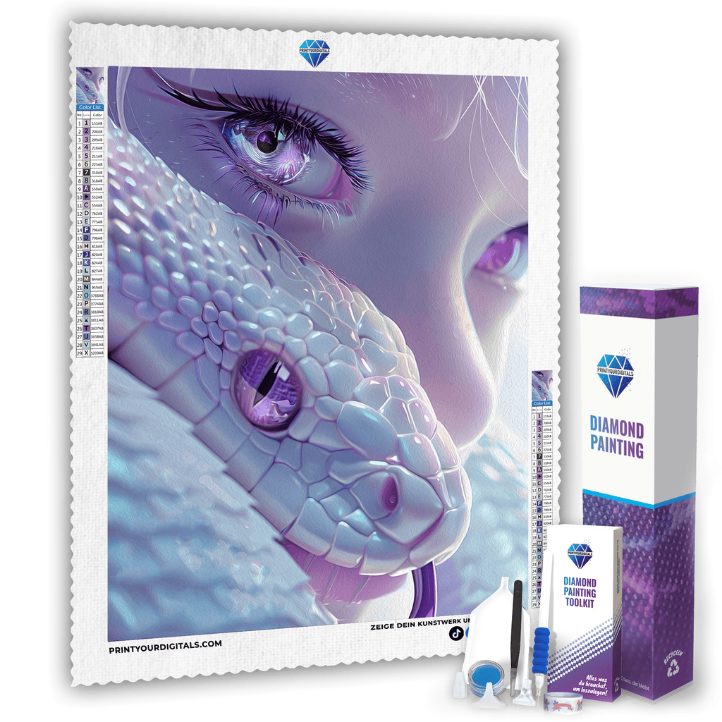 Diamond Painting - Gift & Glanz 100% AB-Steine