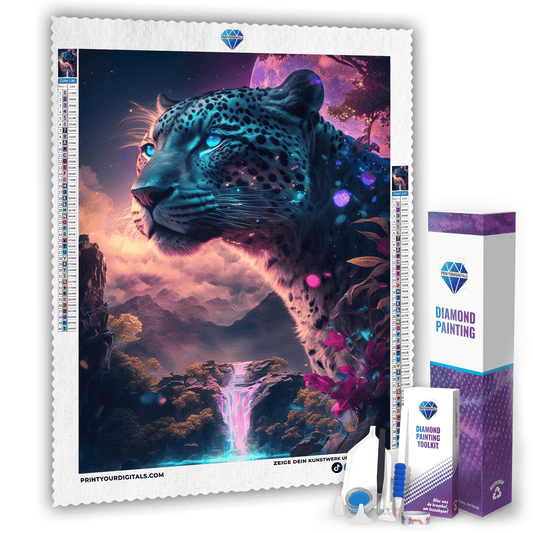 Diamond Painting - Wächter des Dschungels 100% AB-Steine