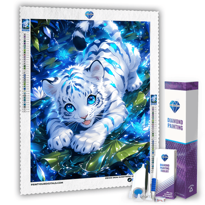 Diamond Painting - Kleiner Streifenzauber